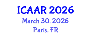 International Conference on Antibiotics and Antibiotic Resistance (ICAAR) March 30, 2026 - Paris, France