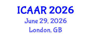 International Conference on Antibiotics and Antibiotic Resistance (ICAAR) June 29, 2026 - London, United Kingdom