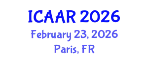 International Conference on Antibiotics and Antibiotic Resistance (ICAAR) February 23, 2026 - Paris, France
