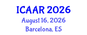 International Conference on Antibiotics and Antibiotic Resistance (ICAAR) August 16, 2026 - Barcelona, Spain