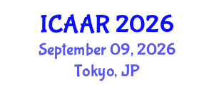 International Conference on Antibiotics and Antibiotic Resistance (ICAAR) September 09, 2026 - Tokyo, Japan