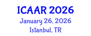 International Conference on Antibiotics and Antibiotic Resistance (ICAAR) January 26, 2026 - Istanbul, Turkey