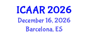 International Conference on Antibiotics and Antibiotic Resistance (ICAAR) December 16, 2026 - Barcelona, Spain