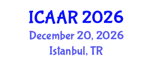 International Conference on Antibiotics and Antibiotic Resistance (ICAAR) December 20, 2026 - Istanbul, Turkey