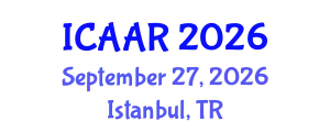 International Conference on Antibiotics and Antibiotic Resistance (ICAAR) September 27, 2026 - Istanbul, Turkey
