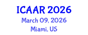 International Conference on Antibiotics and Antibiotic Resistance (ICAAR) March 09, 2026 - Miami, United States
