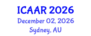 International Conference on Antibiotics and Antibiotic Resistance (ICAAR) December 02, 2026 - Sydney, Australia
