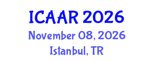 International Conference on Antibiotics and Antibiotic Resistance (ICAAR) November 08, 2026 - Istanbul, Turkey