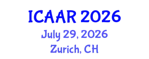 International Conference on Antibiotics and Antibiotic Resistance (ICAAR) July 29, 2026 - Zurich, Switzerland