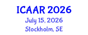 International Conference on Antibiotics and Antibiotic Resistance (ICAAR) July 15, 2026 - Stockholm, Sweden