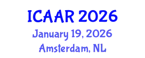 International Conference on Antibiotics and Antibiotic Resistance (ICAAR) January 19, 2026 - Amsterdam, Netherlands