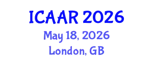 International Conference on Antibiotics and Antibiotic Resistance (ICAAR) May 18, 2026 - London, United Kingdom