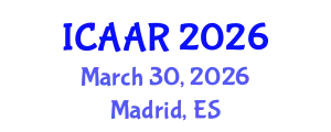 International Conference on Antibiotics and Antibiotic Resistance (ICAAR) March 30, 2026 - Madrid, Spain