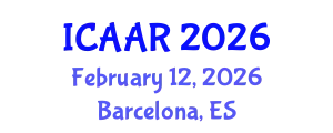 International Conference on Antibiotics and Antibiotic Resistance (ICAAR) February 12, 2026 - Barcelona, Spain