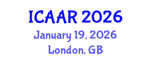 International Conference on Antibiotics and Antibiotic Resistance (ICAAR) January 19, 2026 - London, United Kingdom
