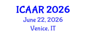 International Conference on Antibiotics and Antibiotic Resistance (ICAAR) June 22, 2026 - Venice, Italy