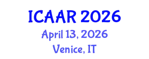 International Conference on Antibiotics and Antibiotic Resistance (ICAAR) April 13, 2026 - Venice, Italy