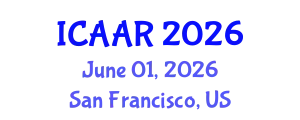 International Conference on Antibiotics and Antibiotic Resistance (ICAAR) June 01, 2026 - San Francisco, United States
