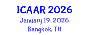 International Conference on Antibiotics and Antibiotic Resistance (ICAAR) January 19, 2026 - Bangkok, Thailand