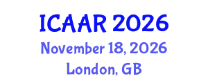 International Conference on Antibiotics and Antibiotic Resistance (ICAAR) November 18, 2026 - London, United Kingdom