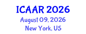 International Conference on Antibiotics and Antibiotic Resistance (ICAAR) August 09, 2026 - New York, United States