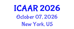 International Conference on Antibiotics and Antibiotic Resistance (ICAAR) October 07, 2026 - New York, United States