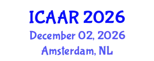 International Conference on Antibiotics and Antibiotic Resistance (ICAAR) December 02, 2026 - Amsterdam, Netherlands
