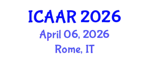 International Conference on Antibiotics and Antibiotic Resistance (ICAAR) April 06, 2026 - Rome, Italy