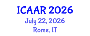 International Conference on Antibiotics and Antibiotic Resistance (ICAAR) July 22, 2026 - Rome, Italy
