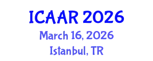 International Conference on Antibiotics and Antibiotic Resistance (ICAAR) March 16, 2026 - Istanbul, Turkey