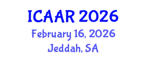 International Conference on Antibiotics and Antibiotic Resistance (ICAAR) February 16, 2026 - Jeddah, Saudi Arabia