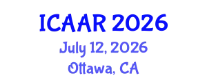 International Conference on Antibiotics and Antibiotic Resistance (ICAAR) July 12, 2026 - Ottawa, Canada