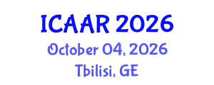 International Conference on Antibiotics and Antibiotic Resistance (ICAAR) October 04, 2026 - Tbilisi, Georgia