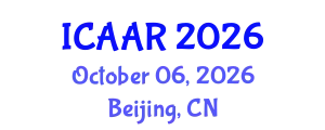 International Conference on Antibiotics and Antibiotic Resistance (ICAAR) October 06, 2026 - Beijing, China