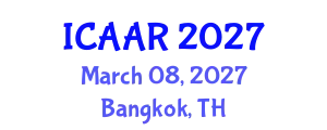 International Conference on Antibiotics and Antibiotic Resistance (ICAAR) March 08, 2027 - Bangkok, Thailand