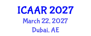 International Conference on Antibiotics and Antibiotic Resistance (ICAAR) March 22, 2027 - Dubai, United Arab Emirates