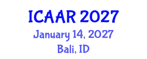 International Conference on Antibiotics and Antibiotic Resistance (ICAAR) January 14, 2027 - Bali, Indonesia