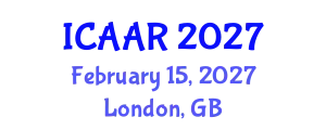 International Conference on Antibiotics and Antibiotic Resistance (ICAAR) February 15, 2027 - London, United Kingdom