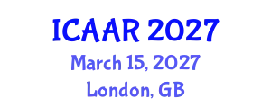 International Conference on Antibiotics and Antibiotic Resistance (ICAAR) March 15, 2027 - London, United Kingdom