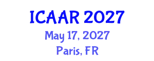 International Conference on Antibiotics and Antibiotic Resistance (ICAAR) May 17, 2027 - Paris, France