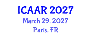International Conference on Antibiotics and Antibiotic Resistance (ICAAR) March 29, 2027 - Paris, France