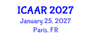 International Conference on Antibiotics and Antibiotic Resistance (ICAAR) January 25, 2027 - Paris, France