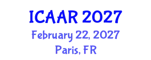 International Conference on Antibiotics and Antibiotic Resistance (ICAAR) February 22, 2027 - Paris, France