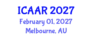 International Conference on Antibiotics and Antibiotic Resistance (ICAAR) February 01, 2027 - Melbourne, Australia
