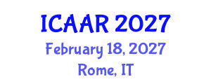 International Conference on Antibiotics and Antibiotic Resistance (ICAAR) February 18, 2027 - Rome, Italy