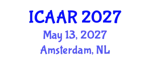 International Conference on Antibiotics and Antibiotic Resistance (ICAAR) May 13, 2027 - Amsterdam, Netherlands