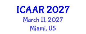 International Conference on Antibiotics and Antibiotic Resistance (ICAAR) March 11, 2027 - Miami, United States
