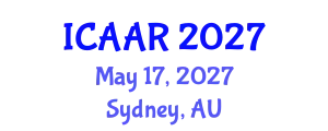 International Conference on Antibiotics and Antibiotic Resistance (ICAAR) May 17, 2027 - Sydney, Australia