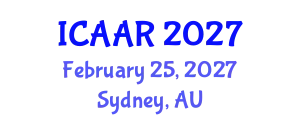 International Conference on Antibiotics and Antibiotic Resistance (ICAAR) February 25, 2027 - Sydney, Australia
