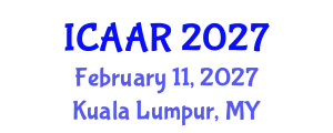 International Conference on Antibiotics and Antibiotic Resistance (ICAAR) February 11, 2027 - Kuala Lumpur, Malaysia